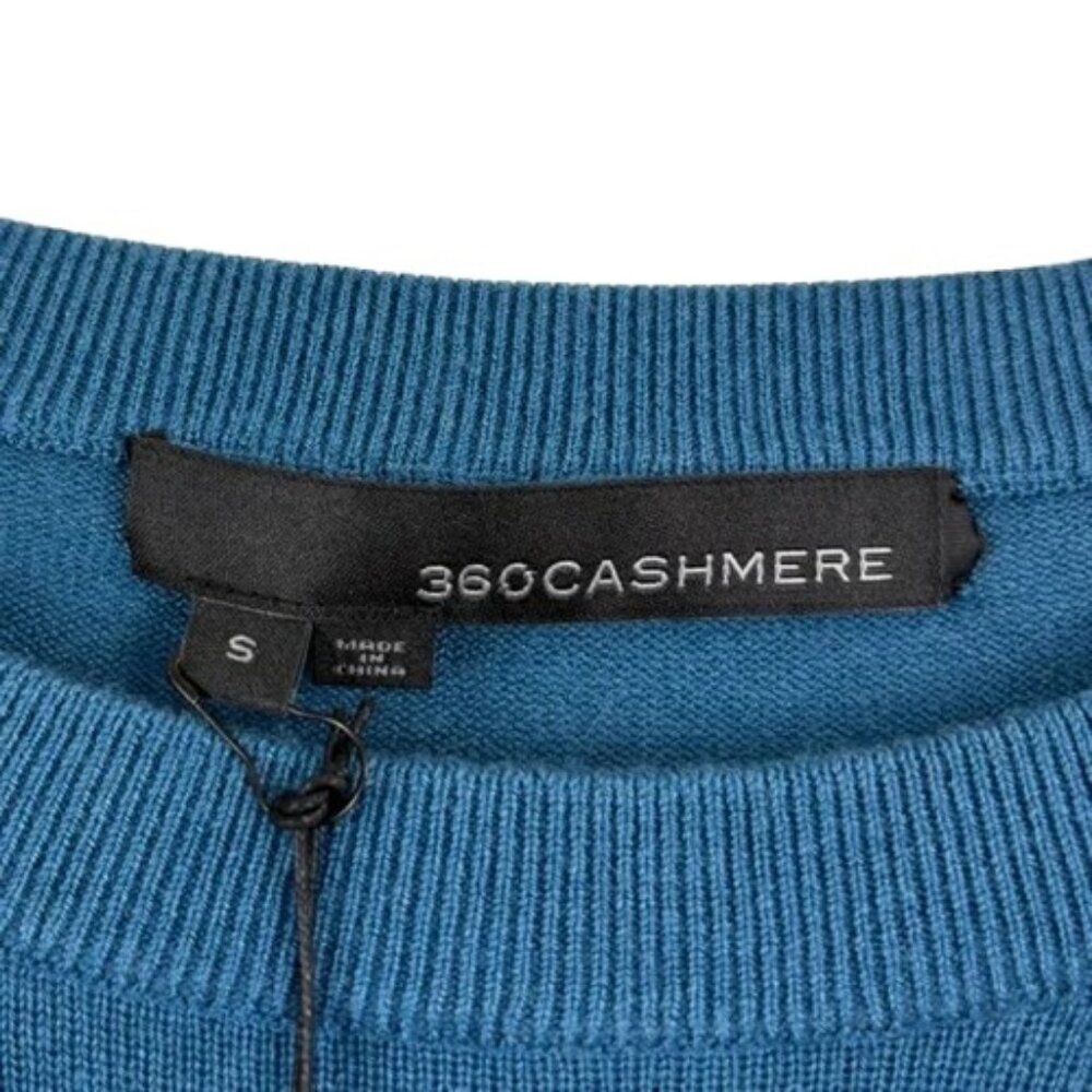 360 Cashmere blue side knot long sleeve sweater size S NWT - Picture 6 of 8